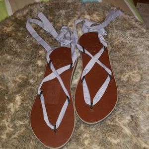 Sseko Tie Up Sandals